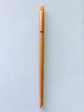 Precision Angled Eyebrow Brush – Bamboo Handle Slanted Brow Brush for Eyebrow Shaping, Filling & Defining