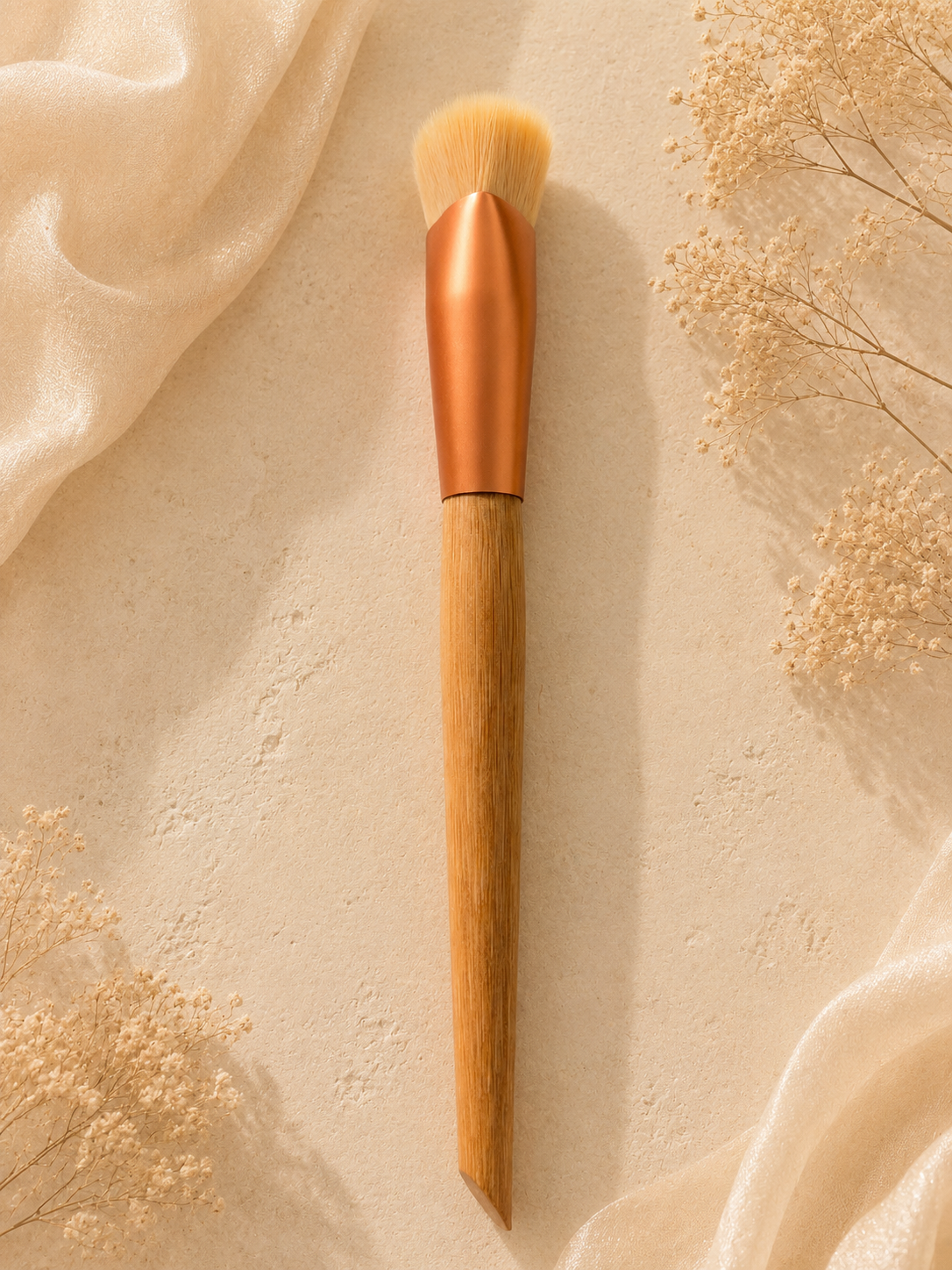 Professional Concealer Brush – Flat Precision Makeup Brush for Liquid & Cream Concealer